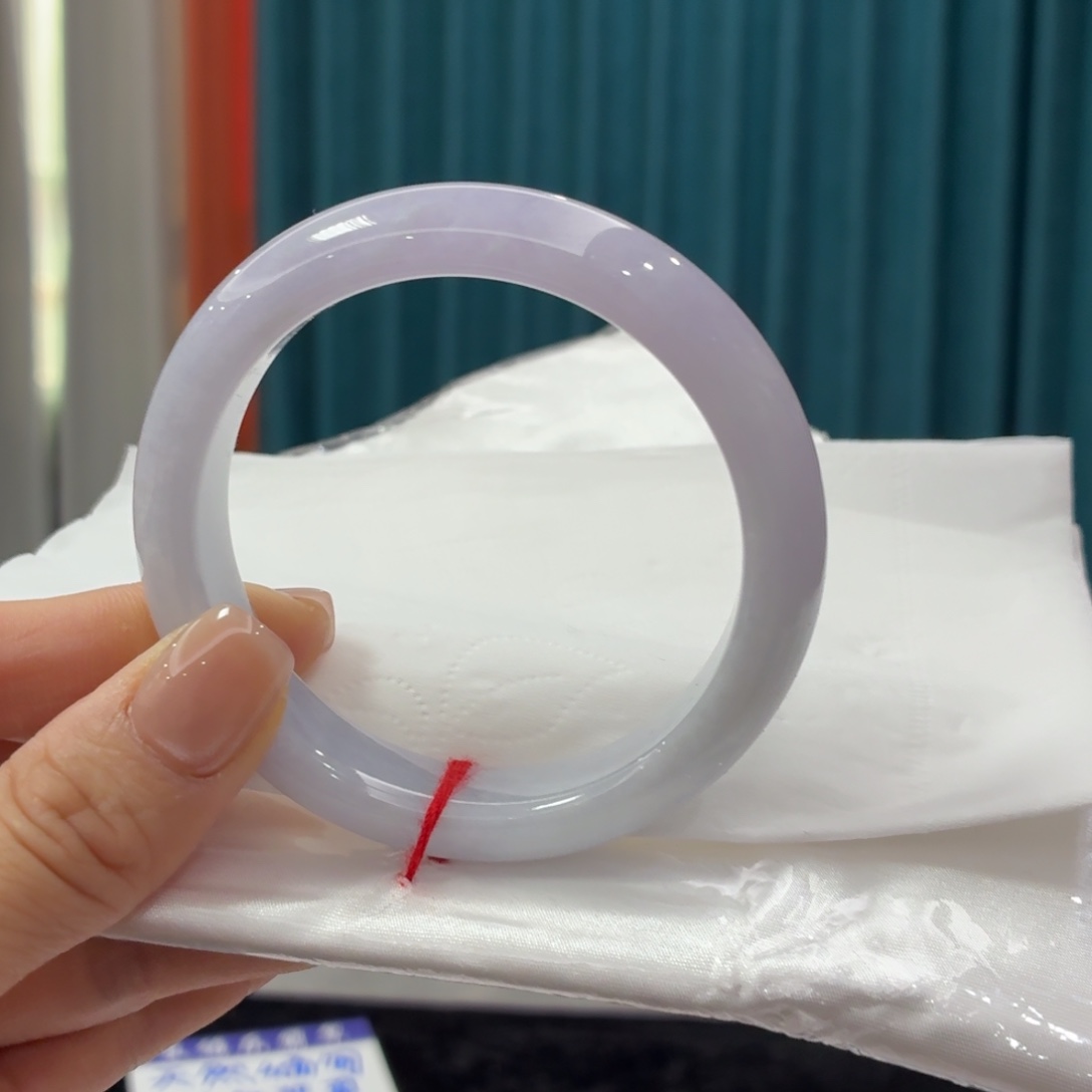 未镶嵌手镯翡翠完美者 慎拍 圈口56.9