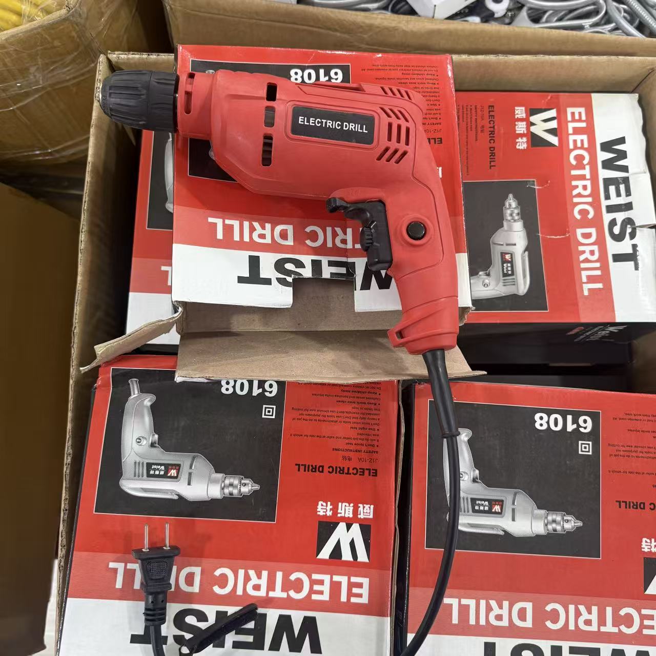 家用220v有线多功能小型手电钻墙打孔专用工具