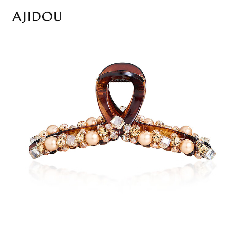 AJIDOU阿吉豆发饰女款时尚大抓夹闪耀鲨鱼夹【CB】