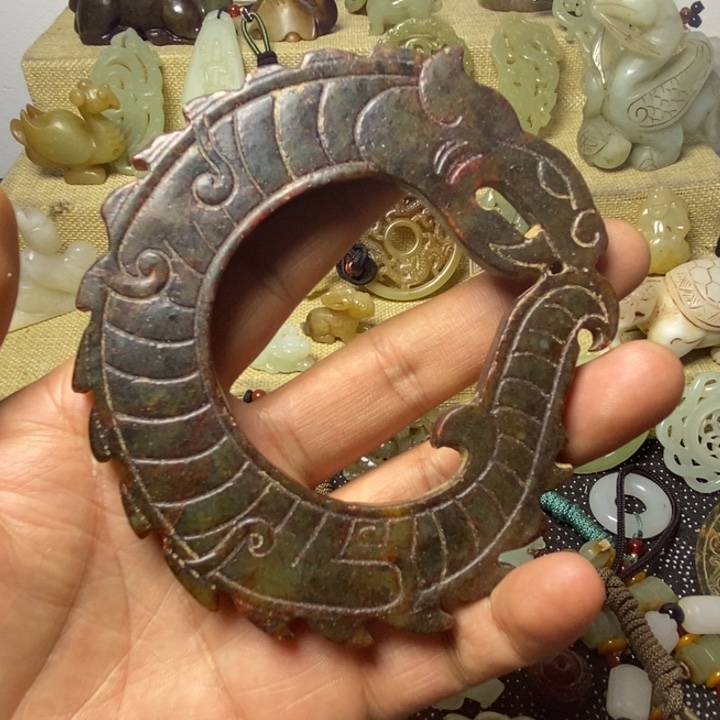 和田玉挂件未镶嵌