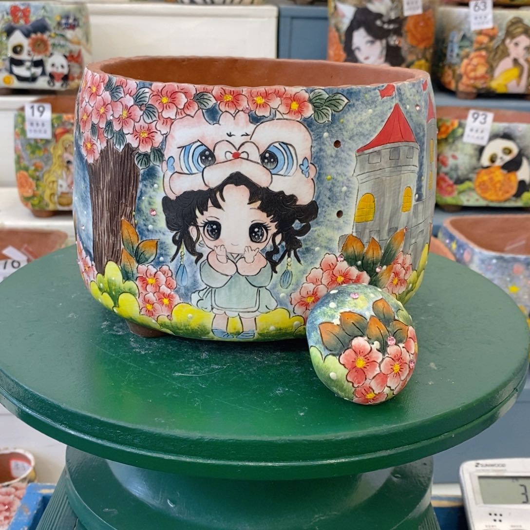 红陶显****子一物一拍放漏