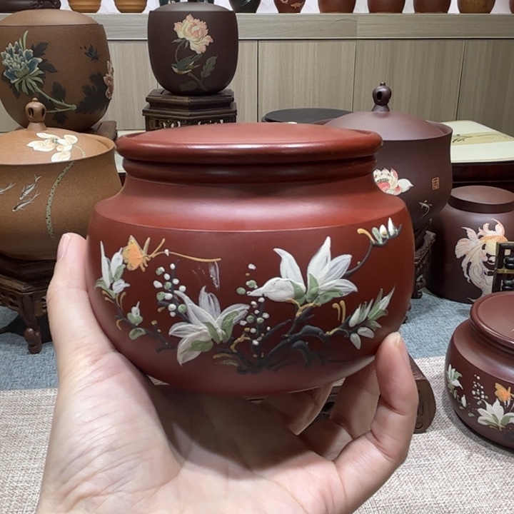 茶叶罐紫砂精品紫砂茶叶罐