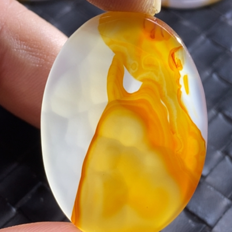 捕***】玛瑙/玉髓未镶嵌颈饰