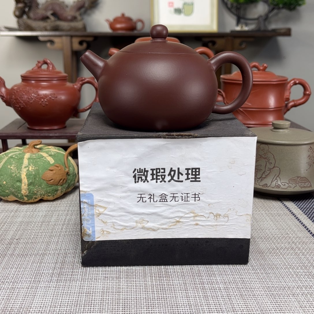 涛***旧茶壶紫砂微瑕处理