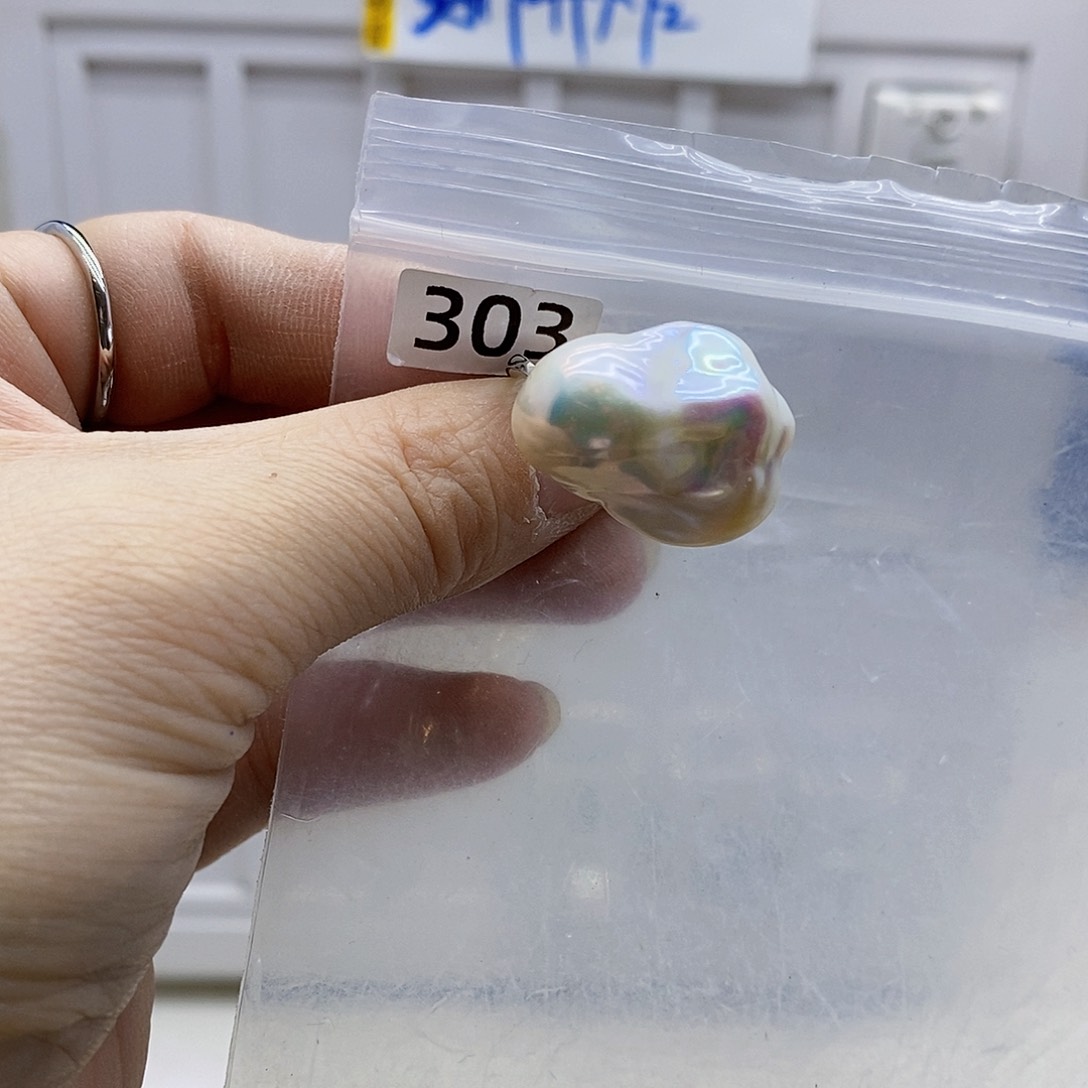 颈饰合金淡水珍珠