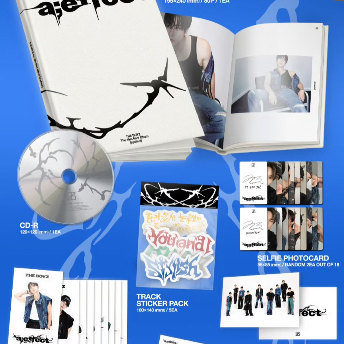 【THEBOYZ】国内现货 pb特典卡等