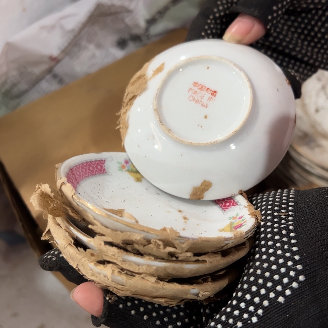 醴陵瓷直播供货基地8.5厘米4个老瓷