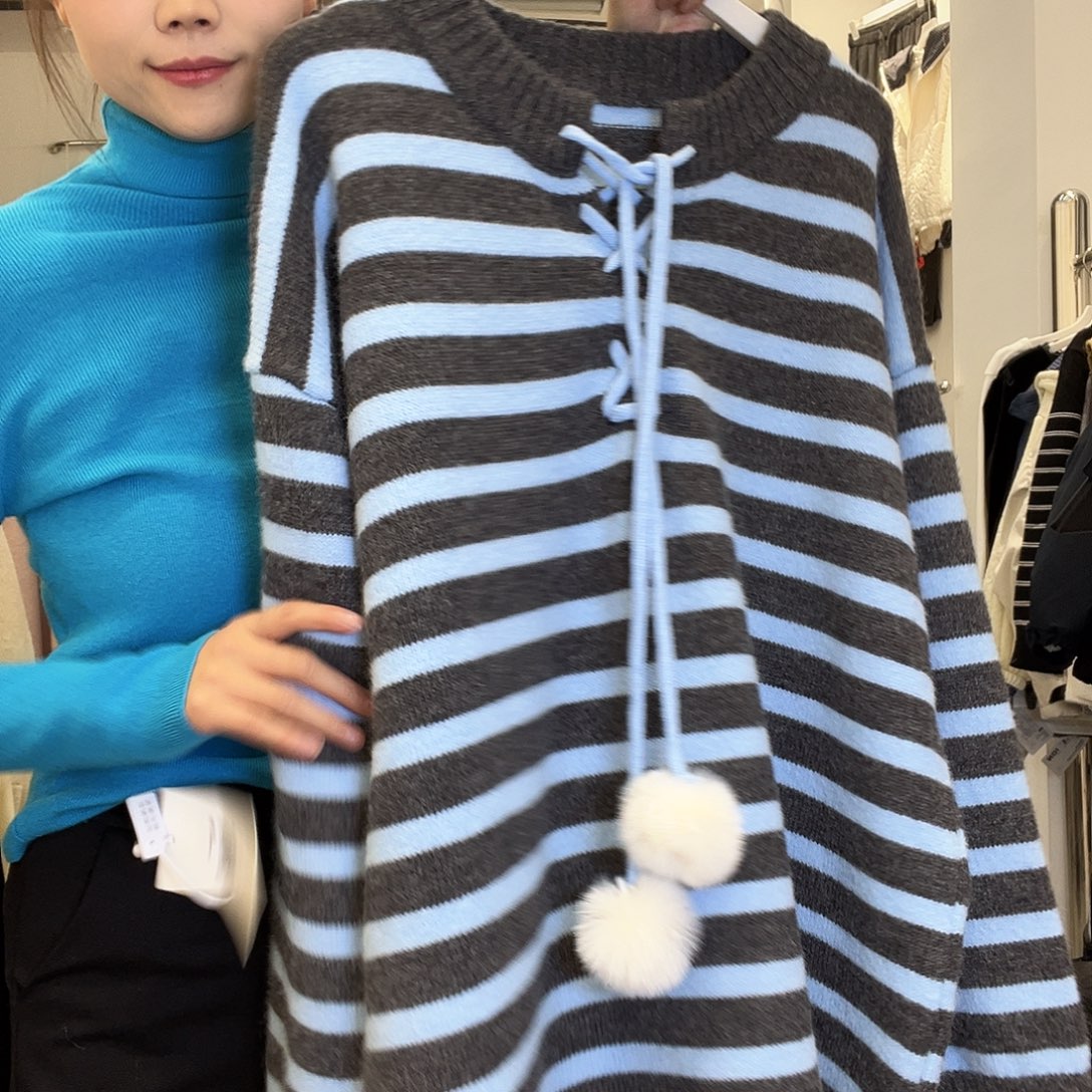 球球毛衣百搭均码