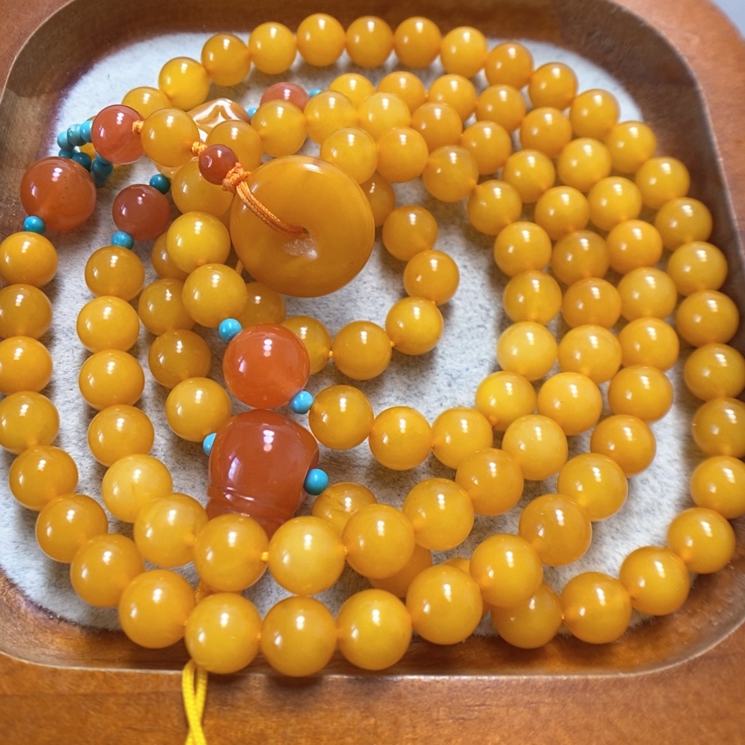 手串蜜蜡未镶嵌蜜蜡