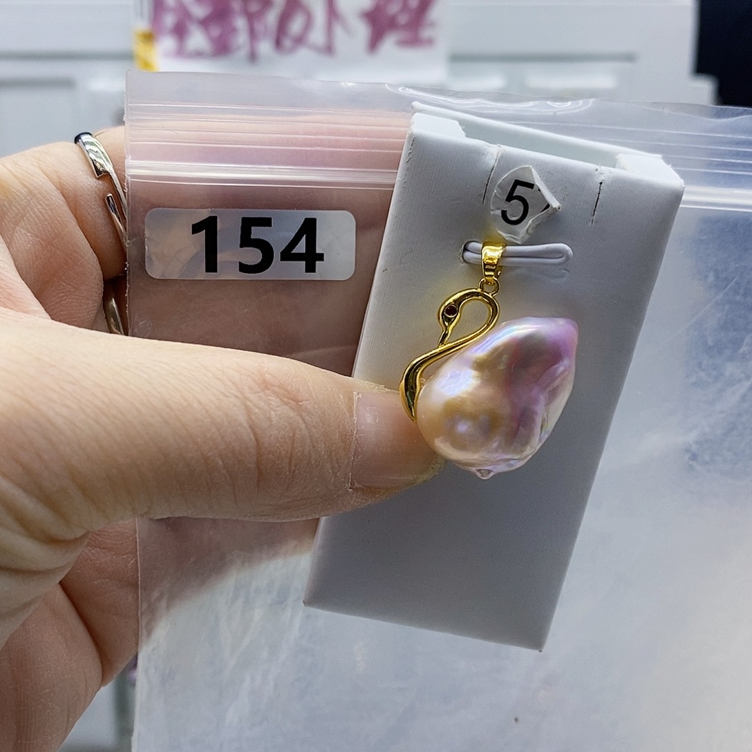 颈饰合金淡水珍珠