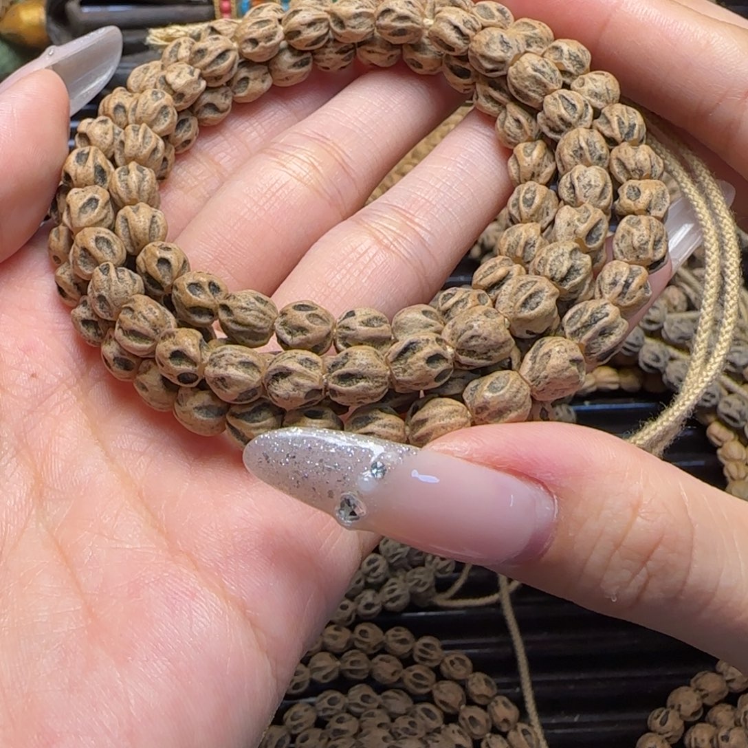 完***画吊坠柏香籽/百香籽