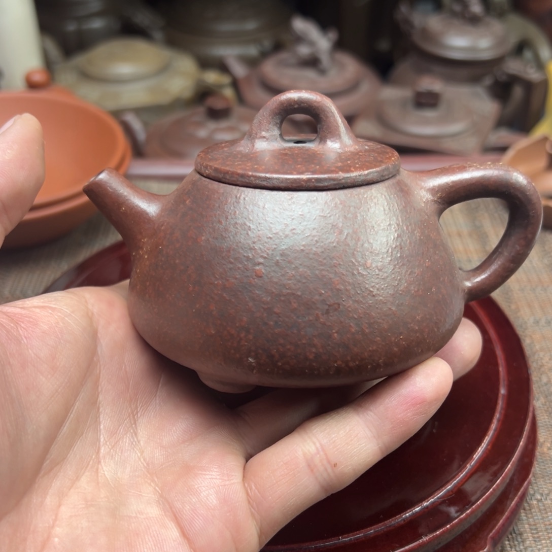 紫砂茶壶宜兴原矿紫砂壶150毫升容量