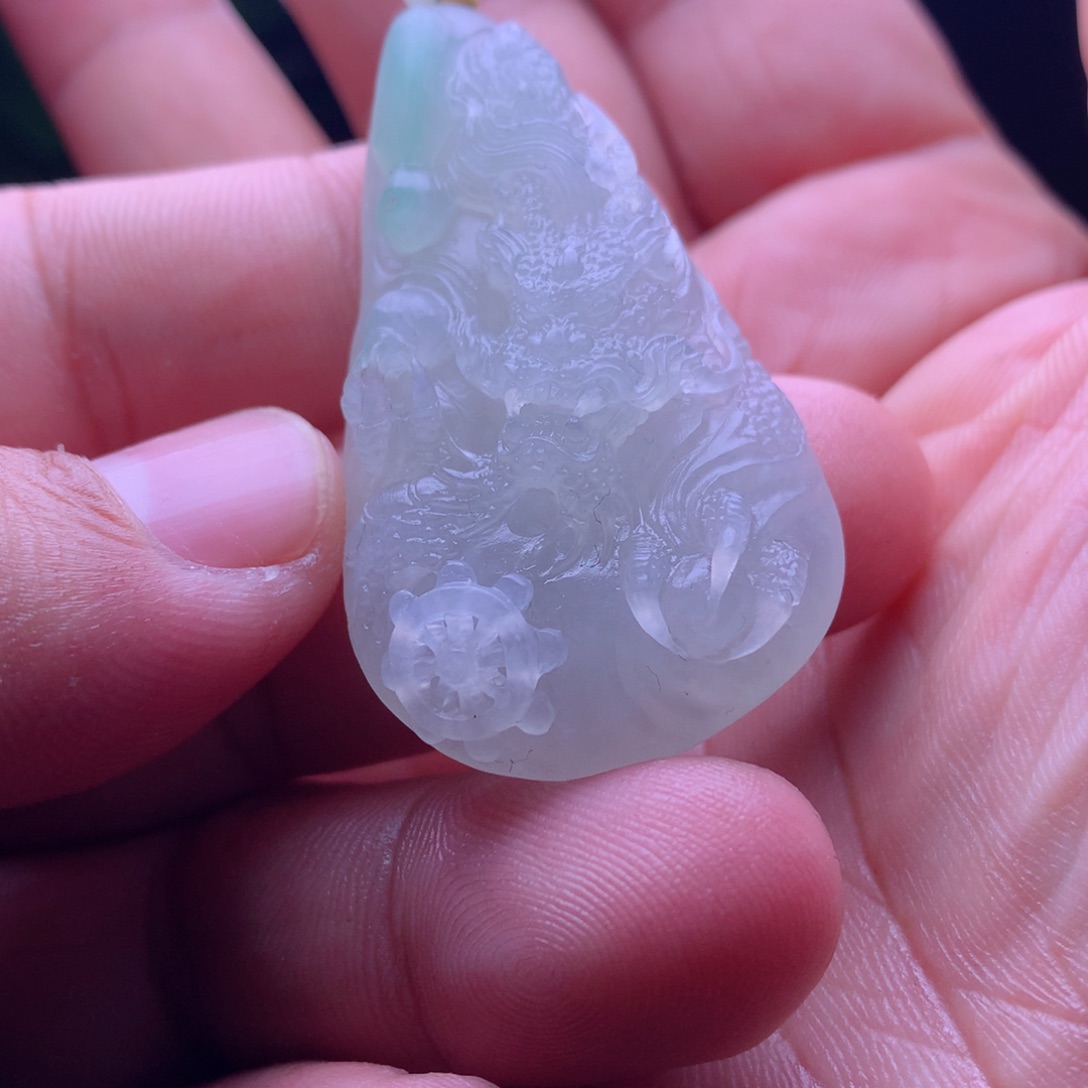 定制翡翠未镶嵌萨****5翡翠