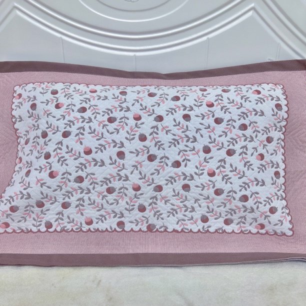 樱桃咖色—十层纯棉纱布枕巾