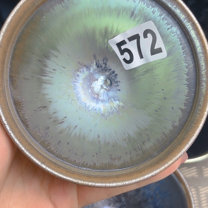 茶盏沐雨茶器柴烧主人杯