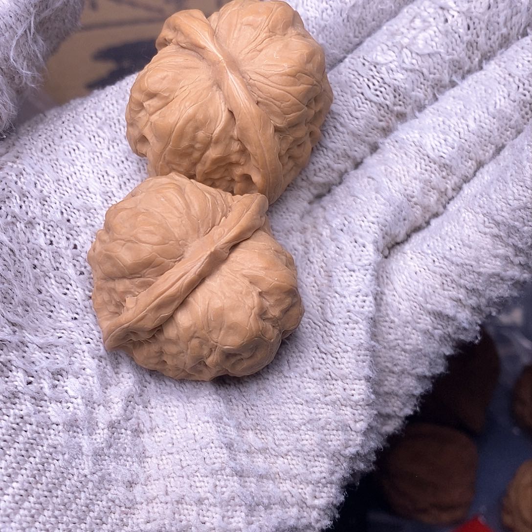 桃核把件蔡*生蛤蟆头核桃