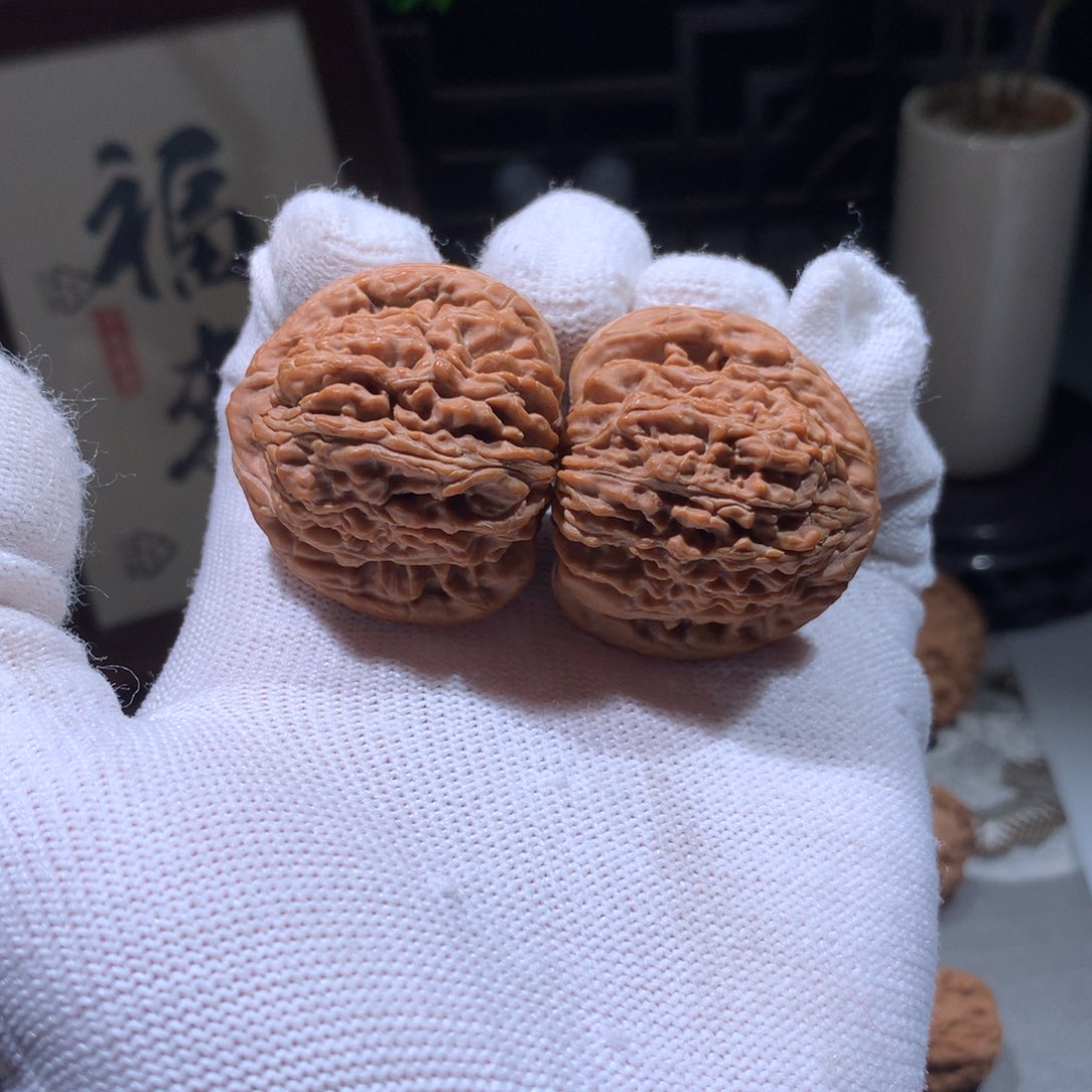 文玩核桃吊坠四座楼35772