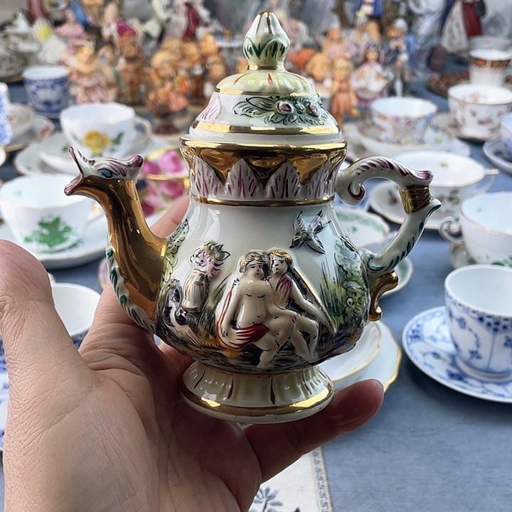 海外中古欧瓷小房子