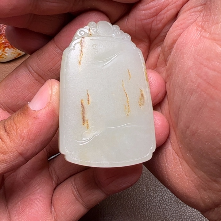 【闪购商品】和田玉吊坠(不含链)未镶嵌痛**扉