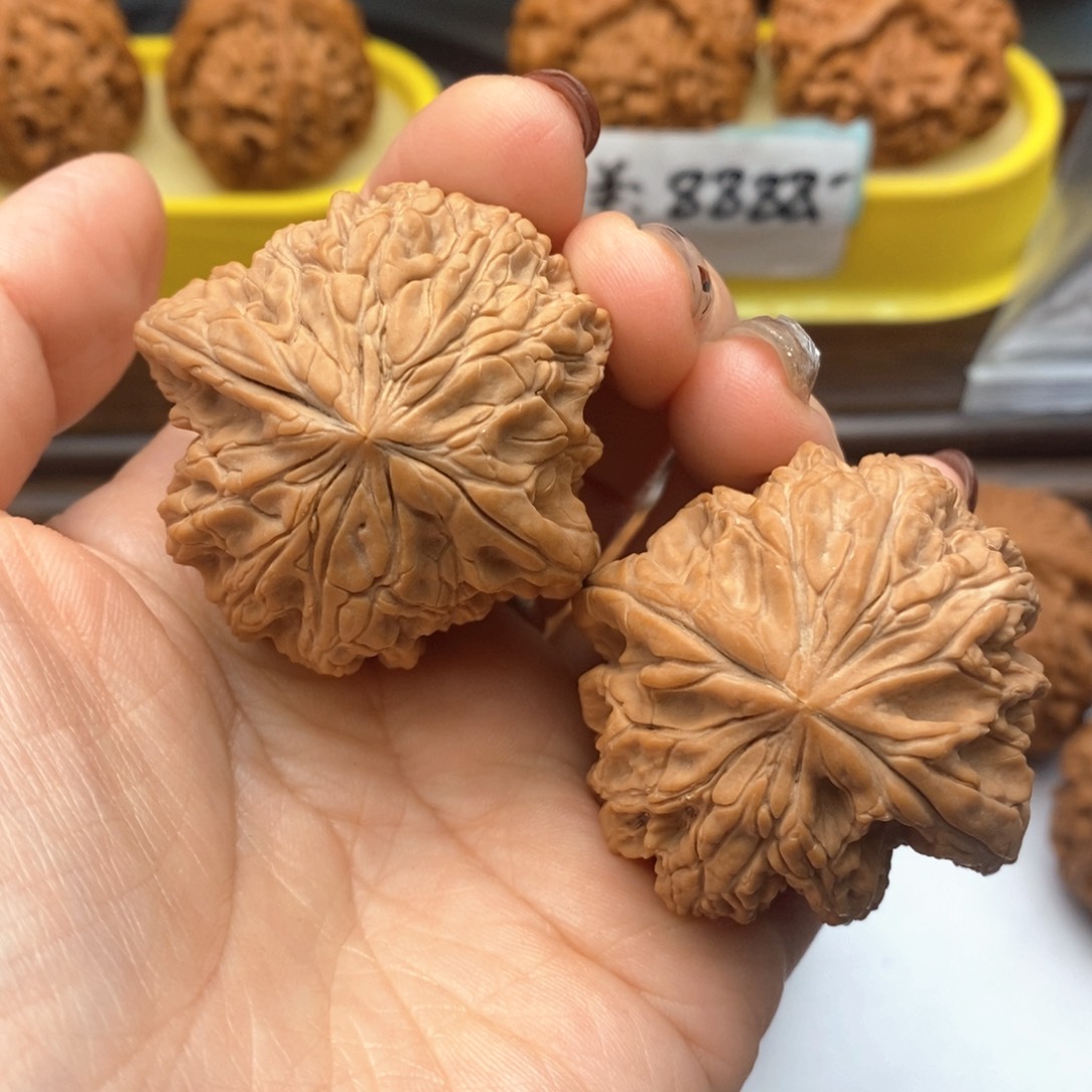 把件文玩核桃43尺全品暴雪