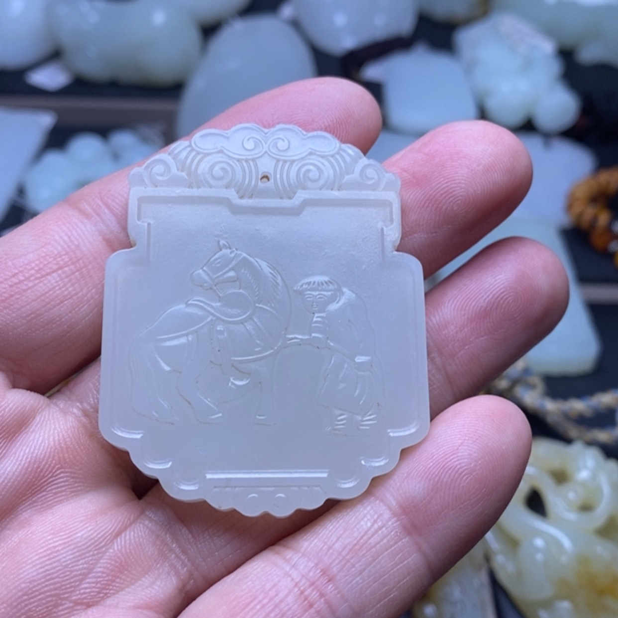 【闪购商品】和田玉（糖玉）颈饰未镶嵌