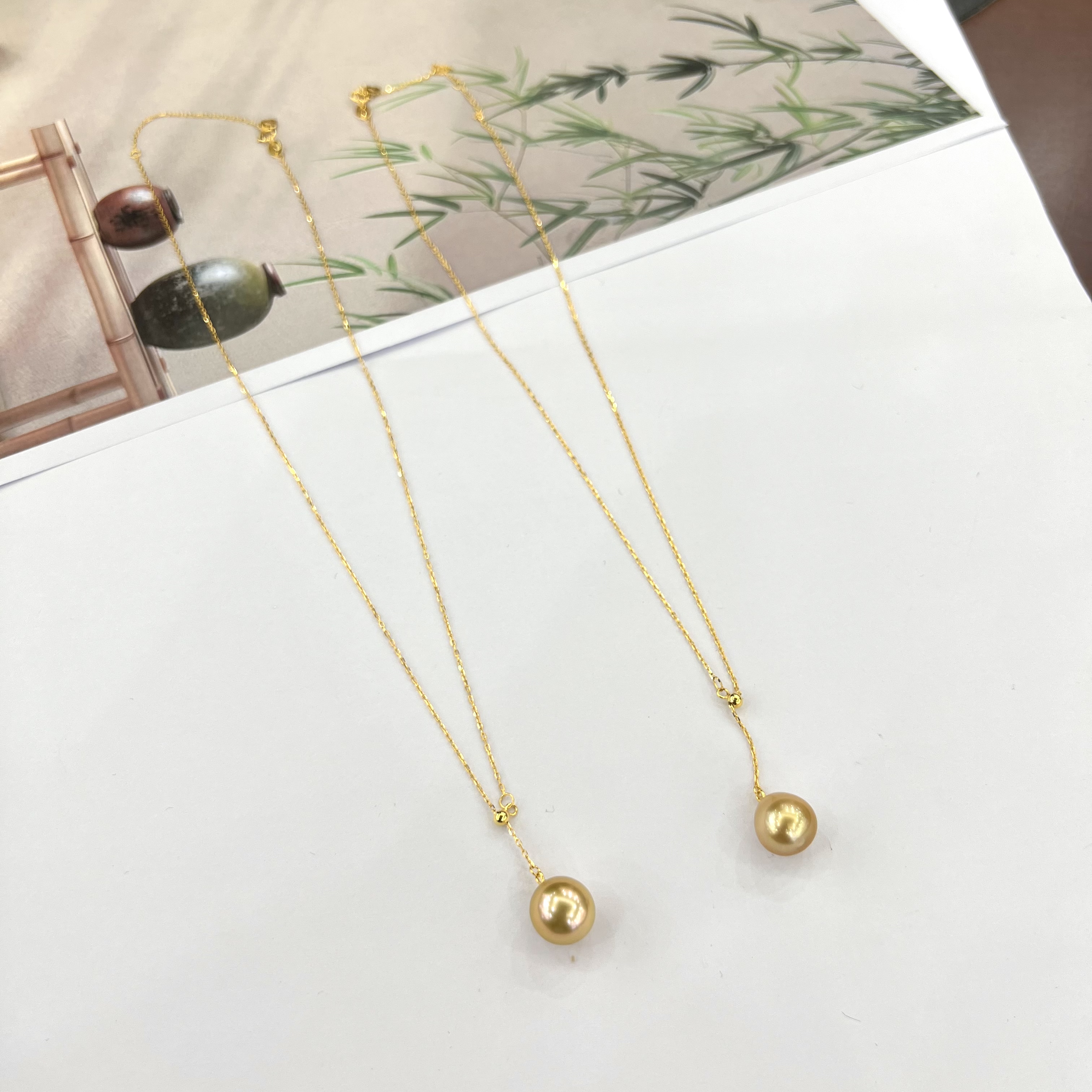 【小宝珠宝】28  T0832-海水珍珠项链-多样性发一件-10mm