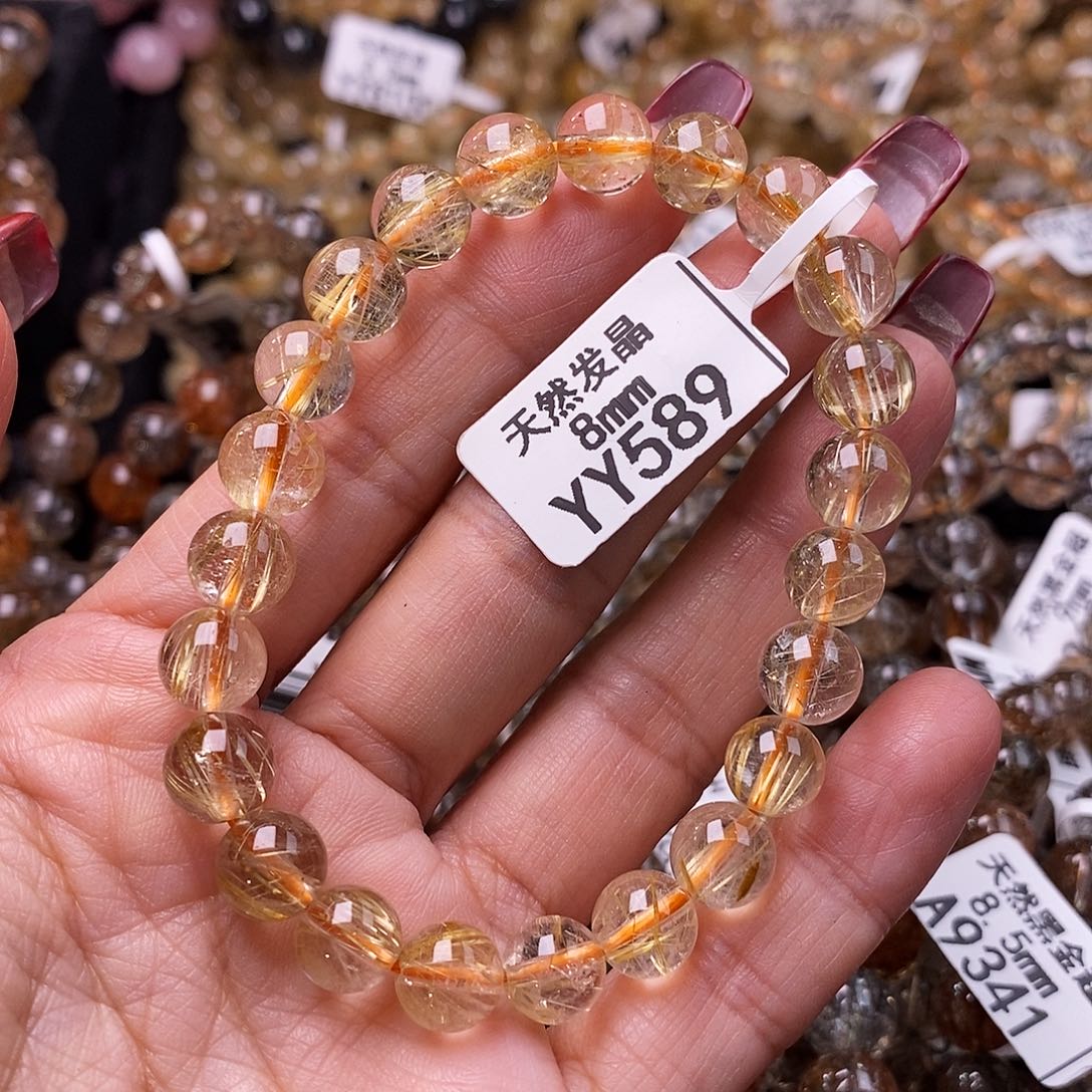 水晶手链未镶嵌水