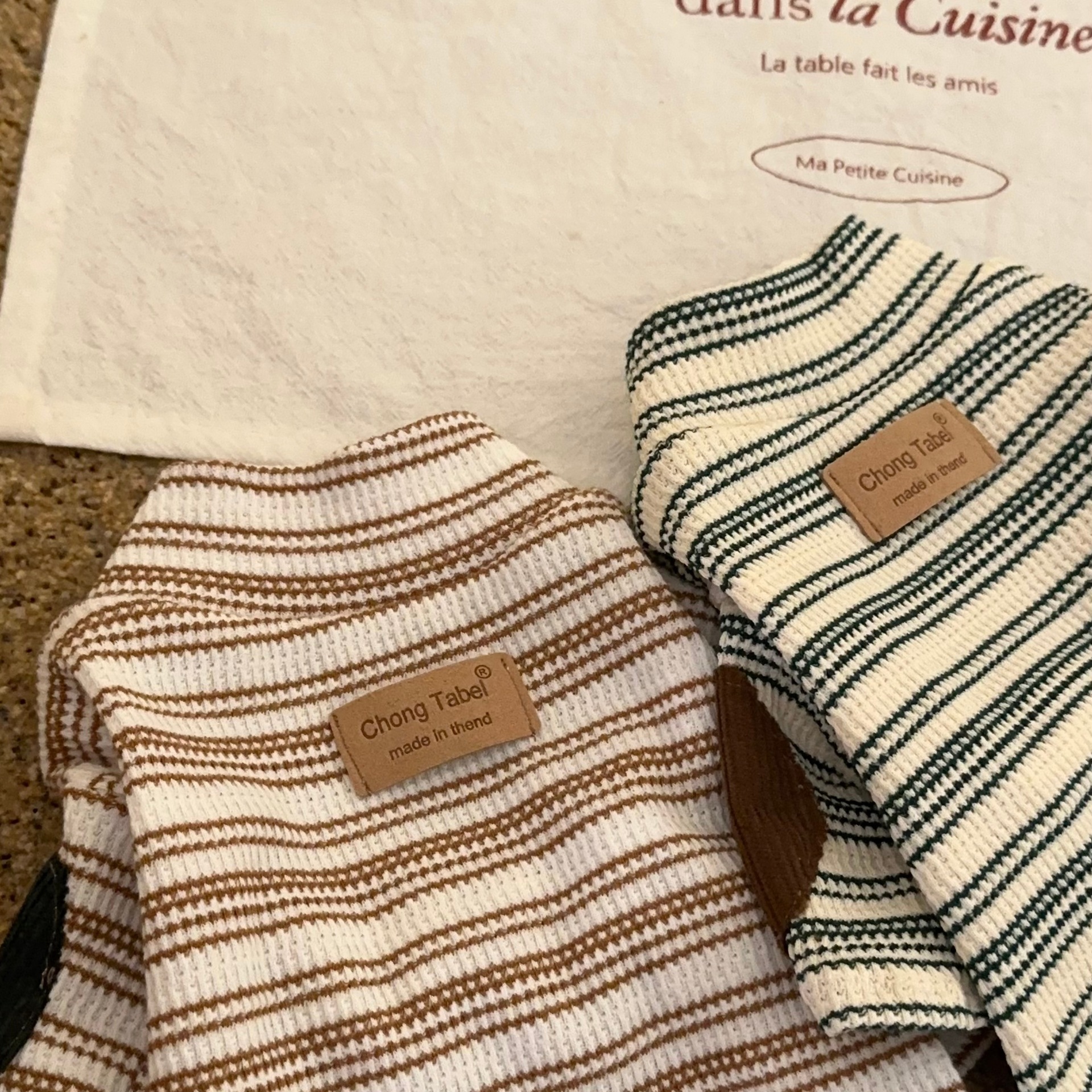 新条纹护膝打底衫夏季猫咪狗狗衣服宠物衣服NO退NO换
