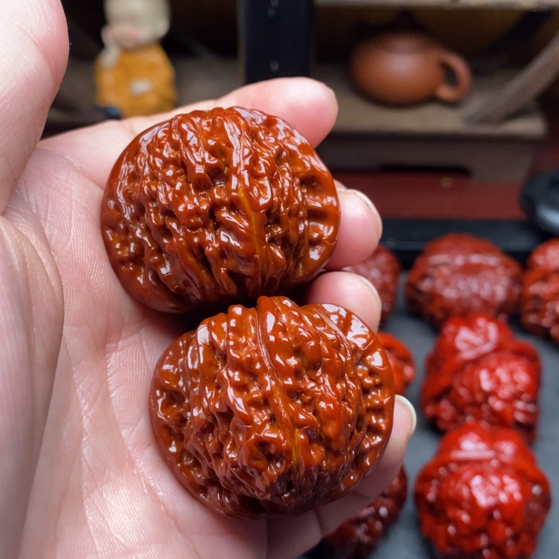 吊坠文玩核桃39四座楼