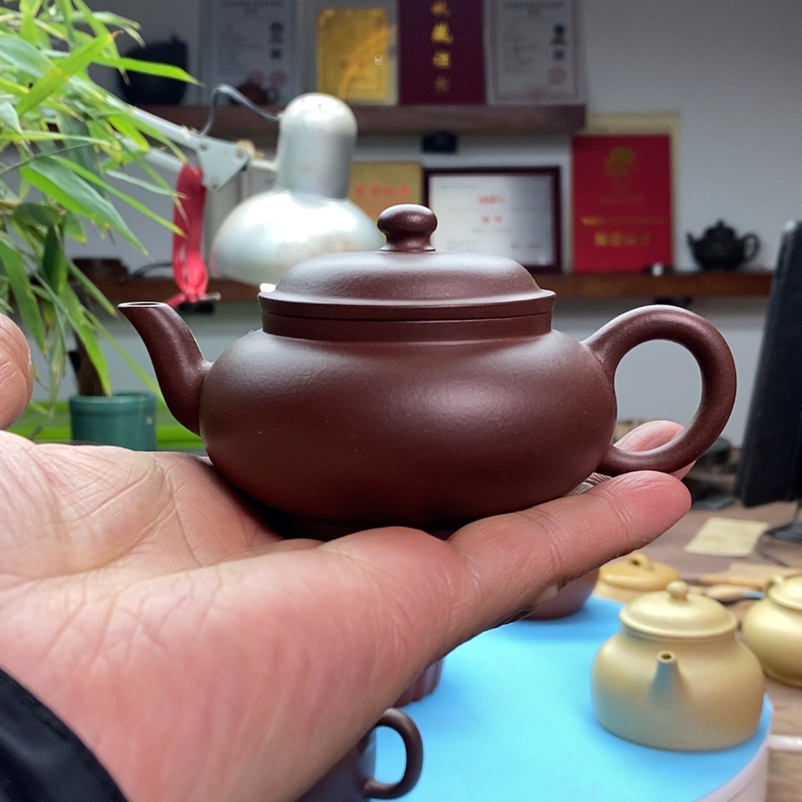 【闪购商品】茶壶底槽青宫灯:160CC裴顺良:国高工