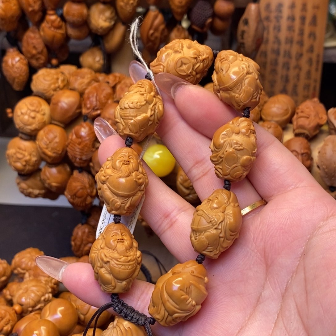 橄榄核手串/手链八方来财