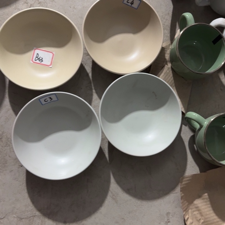 D***啦碟陶直播特惠4只装  微瑕