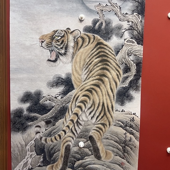 古***¹国画赵庆业老师国画作品月