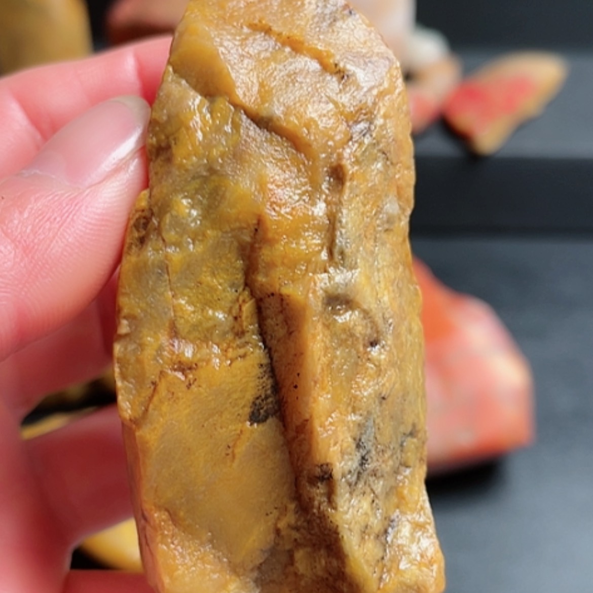 【闪购商品】昌化石牧**谷昌化田黄随型