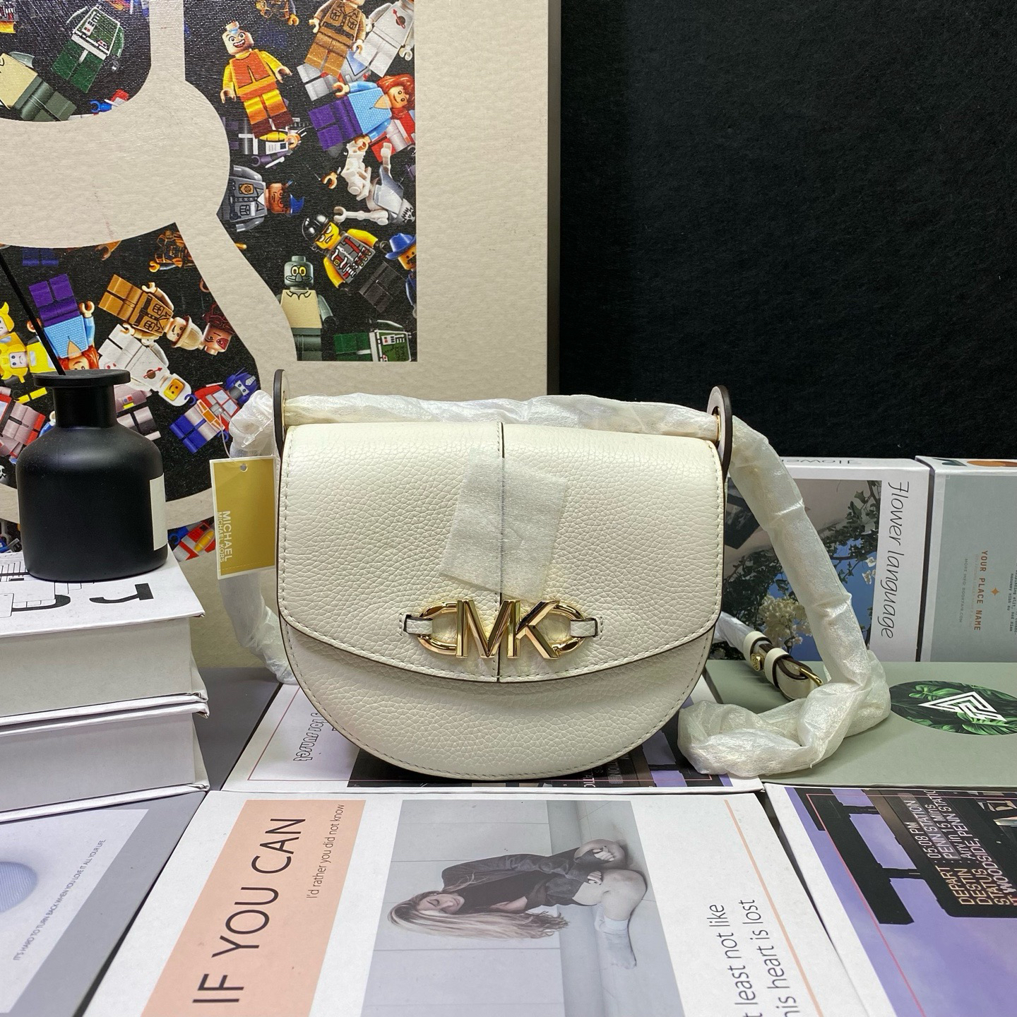 99新 MICHAEL KORS/迈克高仕 23099斜挎包19*16