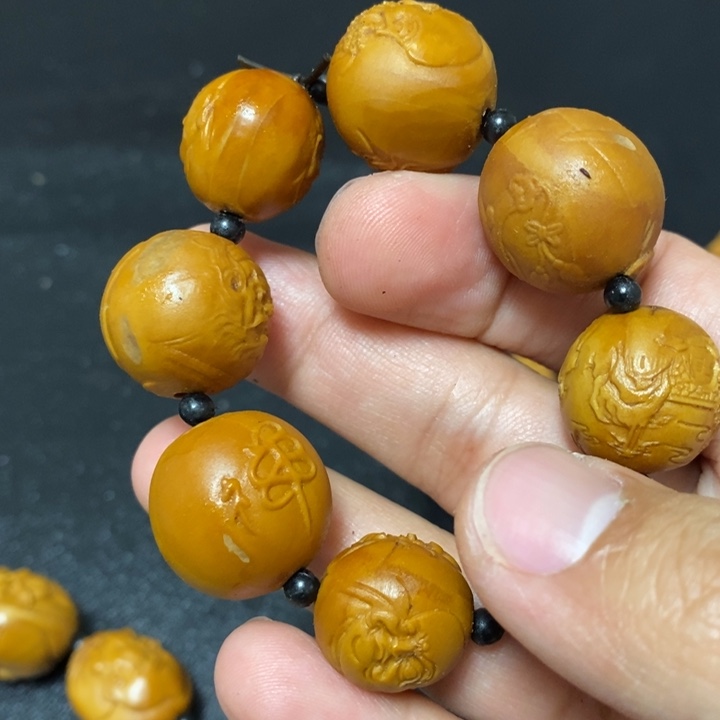 橄榄核手串/手链橄榄微瑕正圆