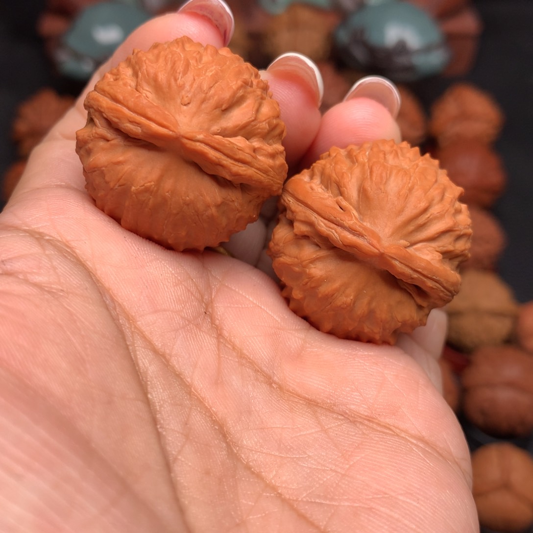 把件文玩核桃淡****羽核桃