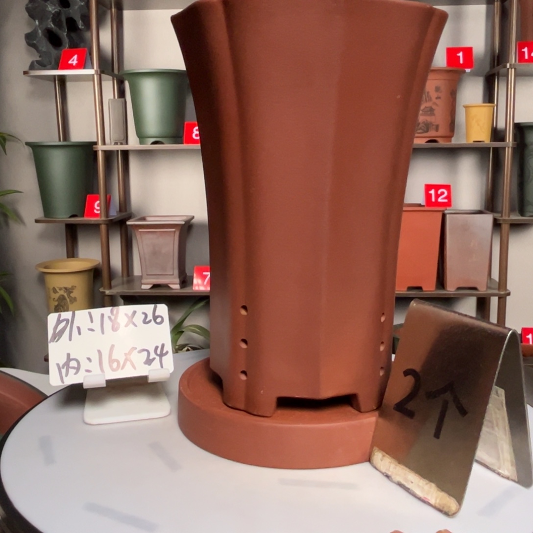 一***过紫砂花盆紫砂花盆