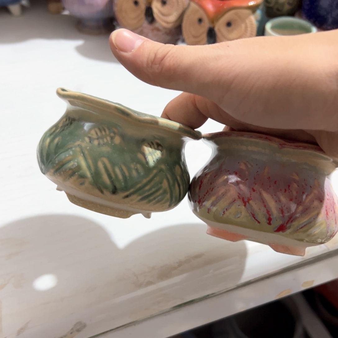 陶瓷多肉小花盆@@1303