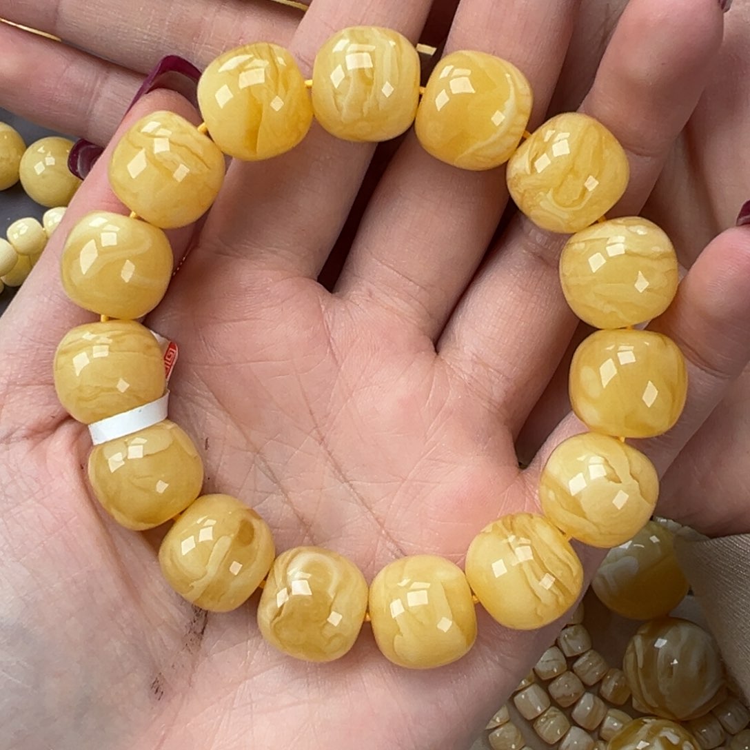 琥珀手链未镶嵌32.95老型