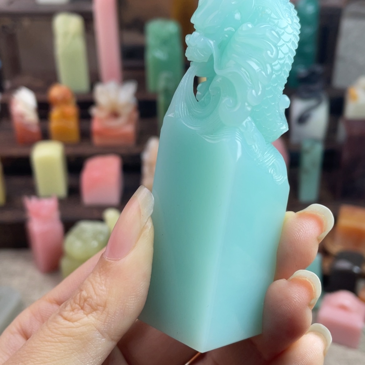 【闪购商品】昌化石印石月**风编号是因为5099