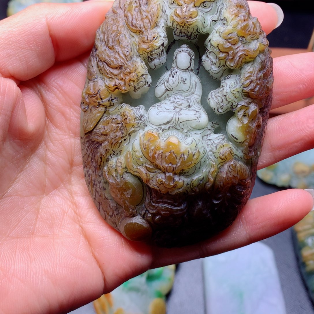 天***运定制翡翠未镶嵌翡翠