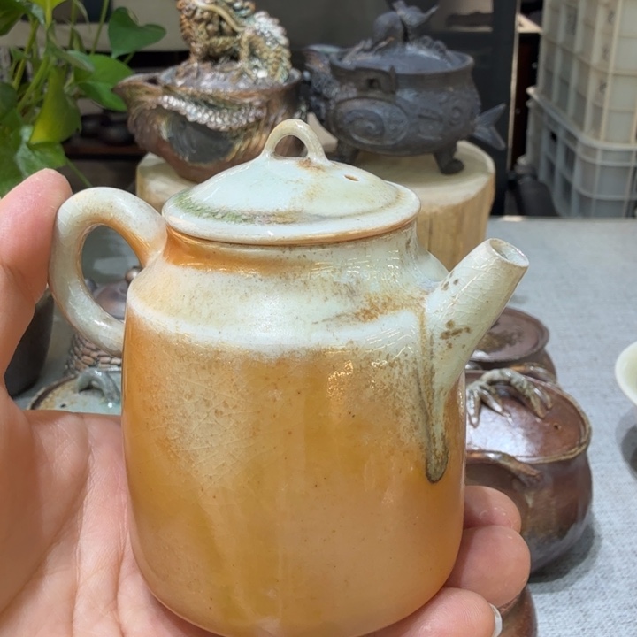 陶盘柴烧福利新品多多