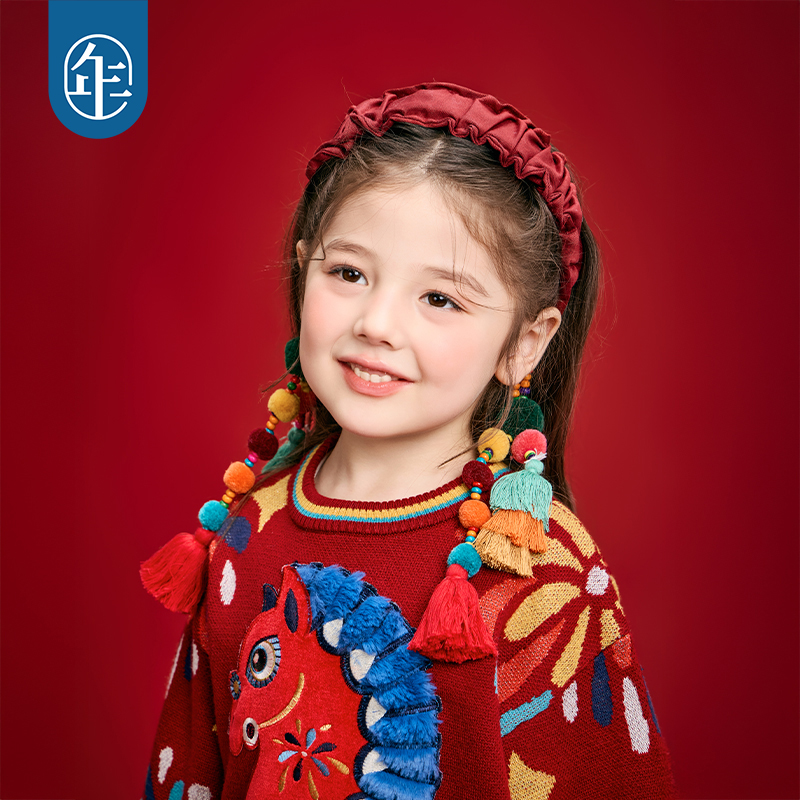 【遇见布朗发箍】年衣25年春夏发箍发带女童儿童民族风发饰