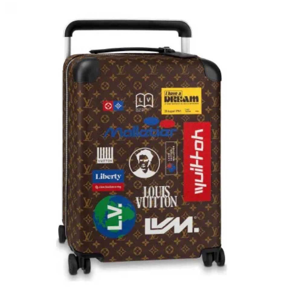 95新 LV 97新限量款1378棕色老花行李箱旅行箱拉杆箱