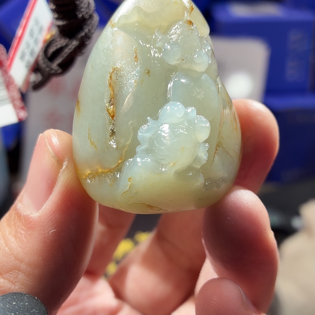 和田玉（糖玉）未镶嵌颈饰