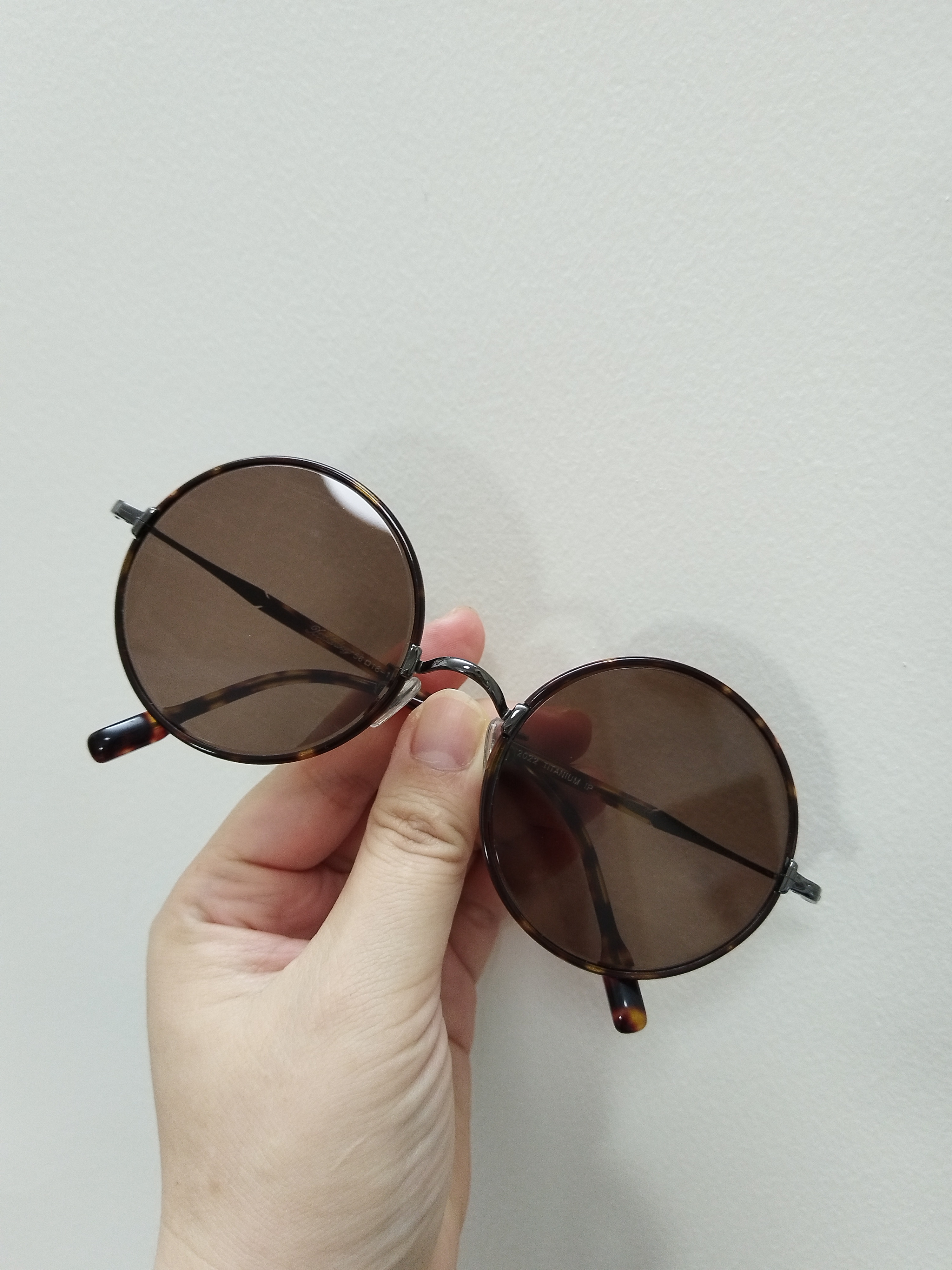 天然石头镜全框复古元墨镜护目防紫外