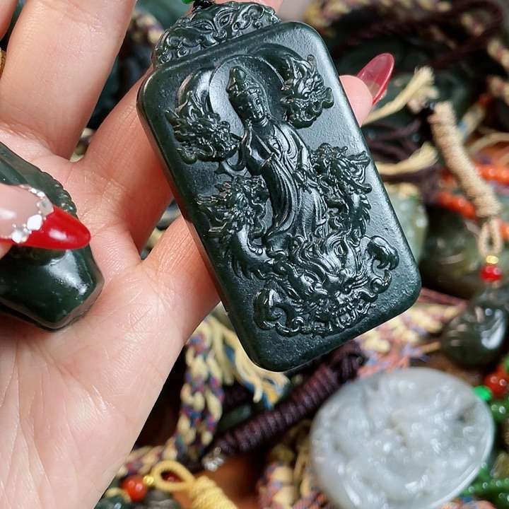 和田玉把件未镶嵌