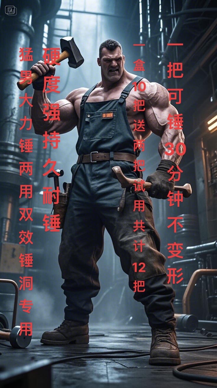 印度进口大锤子双效 C 主播专属链接硬度强 持久耐用30分钟不漏油