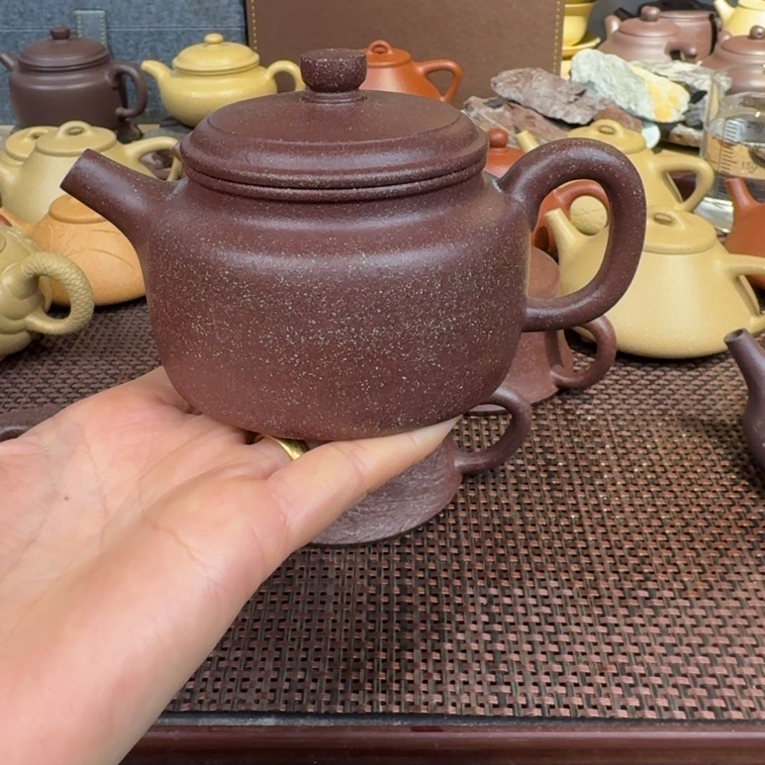 段泥茶壶桃花泥200毫升